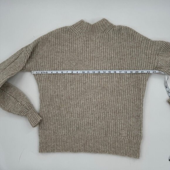 Ted Baker London Womens Wool & Alpaca Blend High Neck Sweater Size Medium or  3 - Picture 9 of 10
